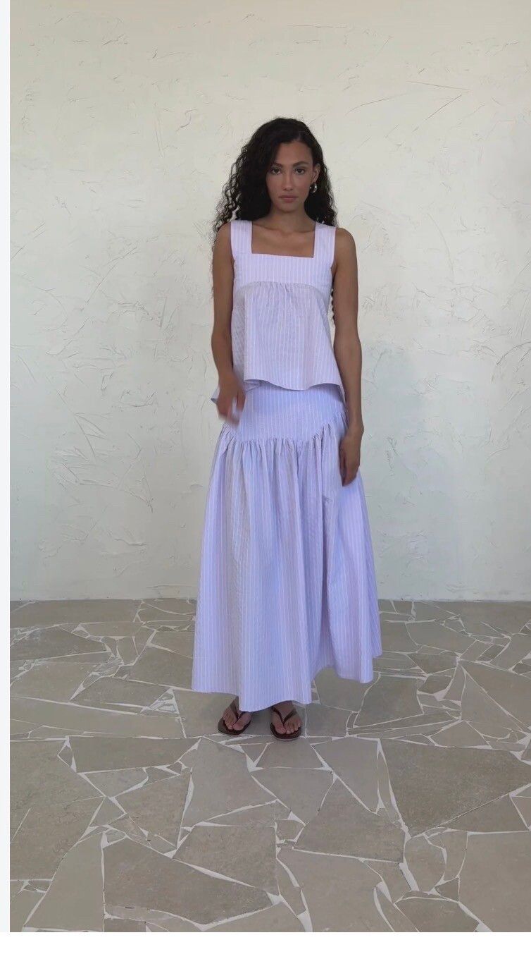 Ruby Margie tie-back Top