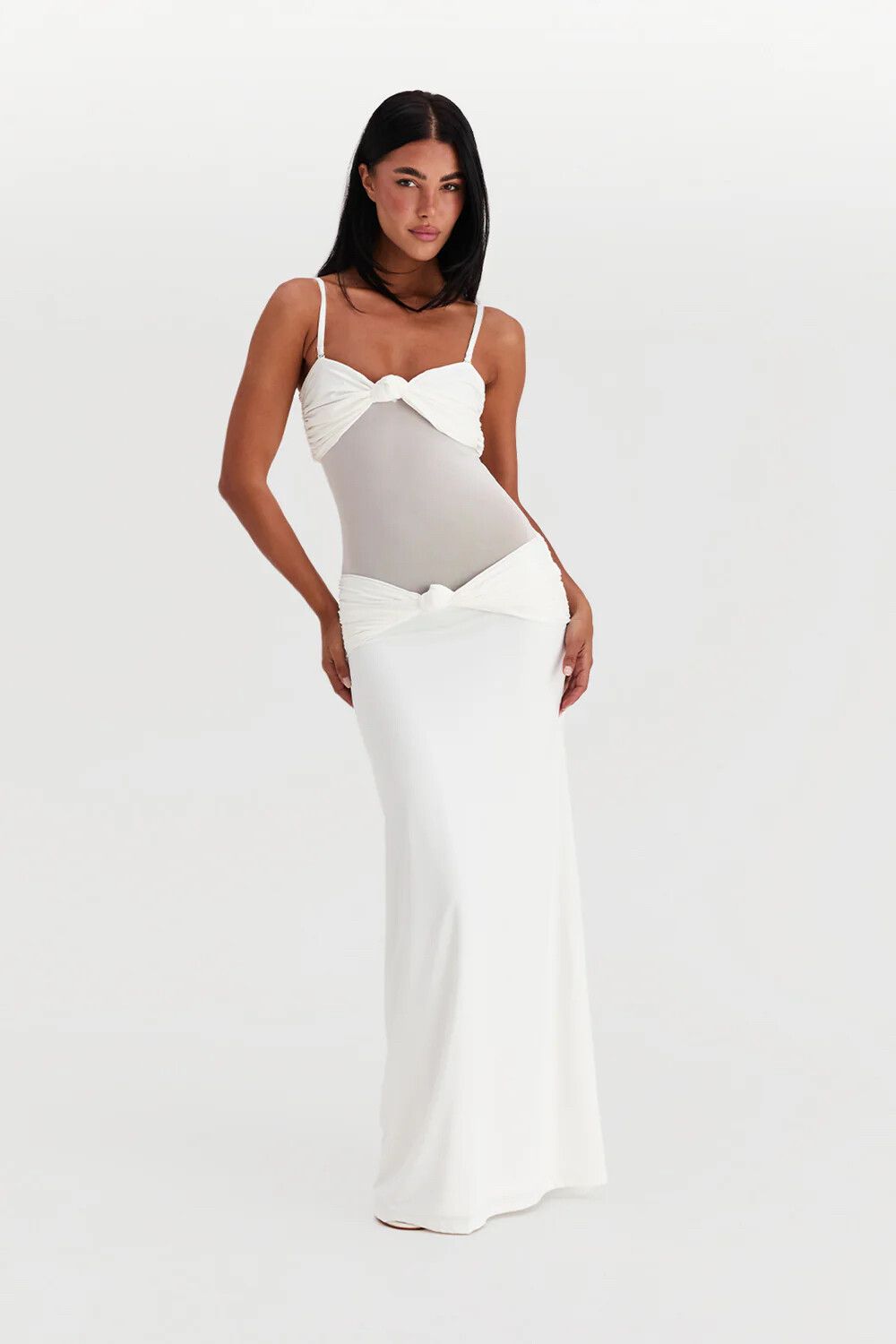 Amara Dress - White