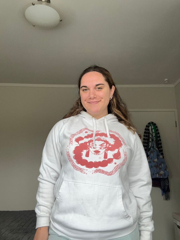 Pounamu Wharekawa Design Hoodie ‘Intergenerational Chainbreaker’