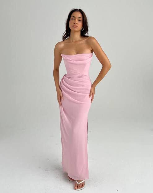 house of cb adrienne dress pink House of CB