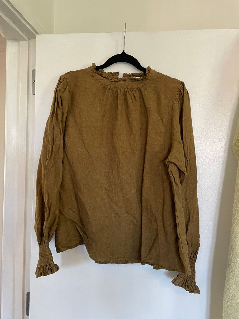 MAX Khaki Long Sleeved Top