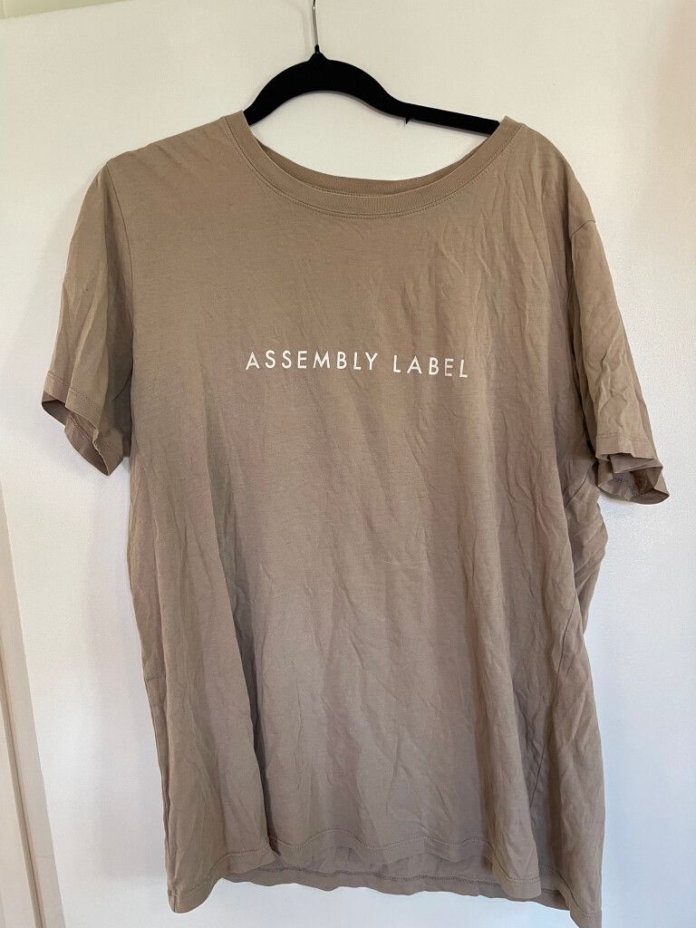Assembly Label Beige T-Shirt