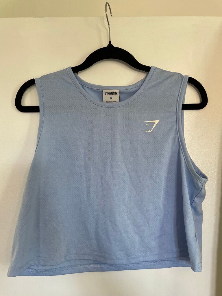 Gymshark Blue Tank Top