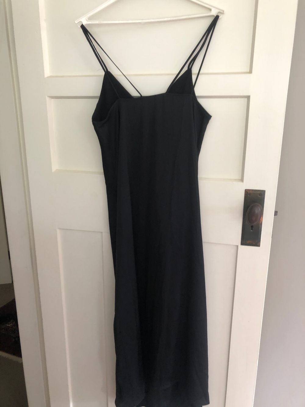 Zara - Black slip dress on Designer Wardrobe