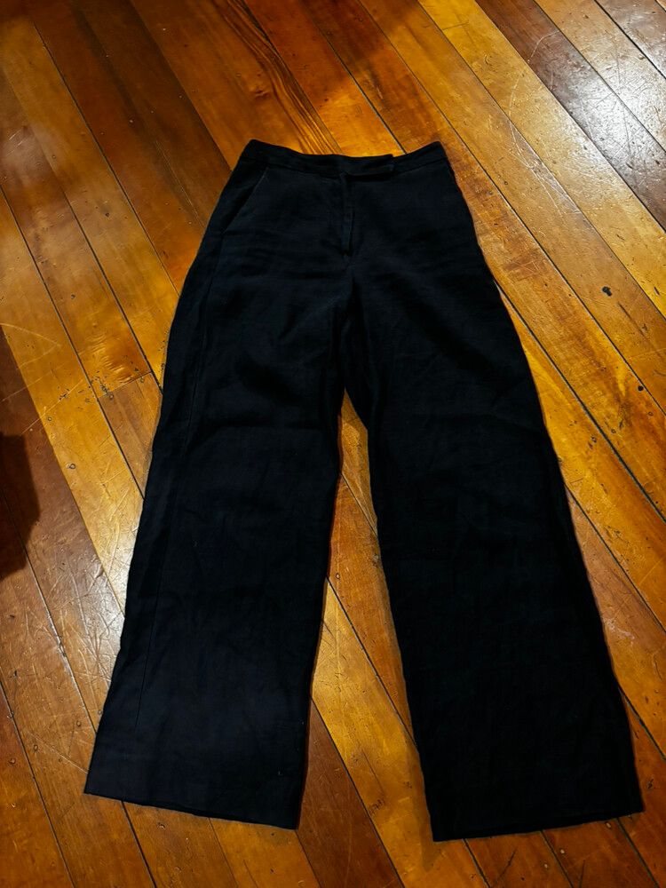 Assembly Label Black Wide Leg Pants