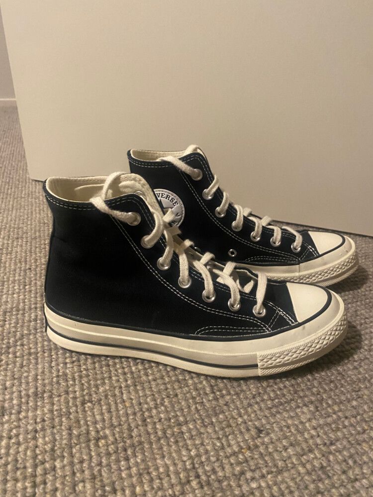 Converse Black High Top Sneakers
