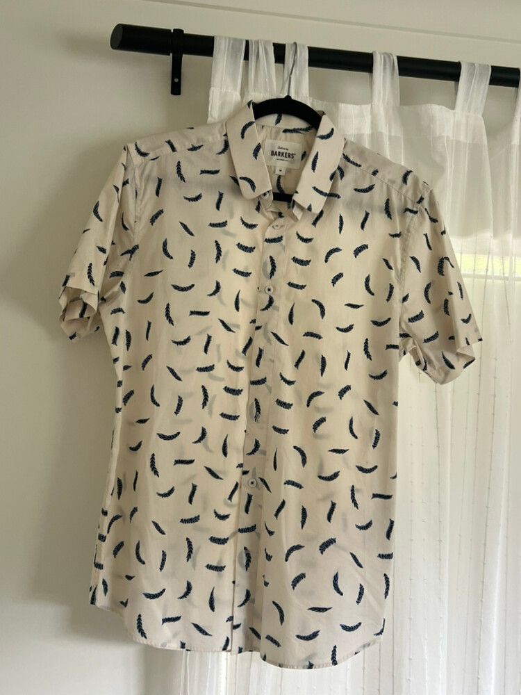 Barkers Cotton Short Sleeve Shirt size M