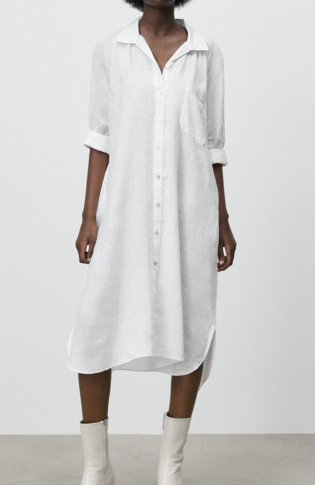 Zara - Zara Shirt Dress on Designer Wardrobe Zara - Zara Shirt Dress on Designer Wardrobe
