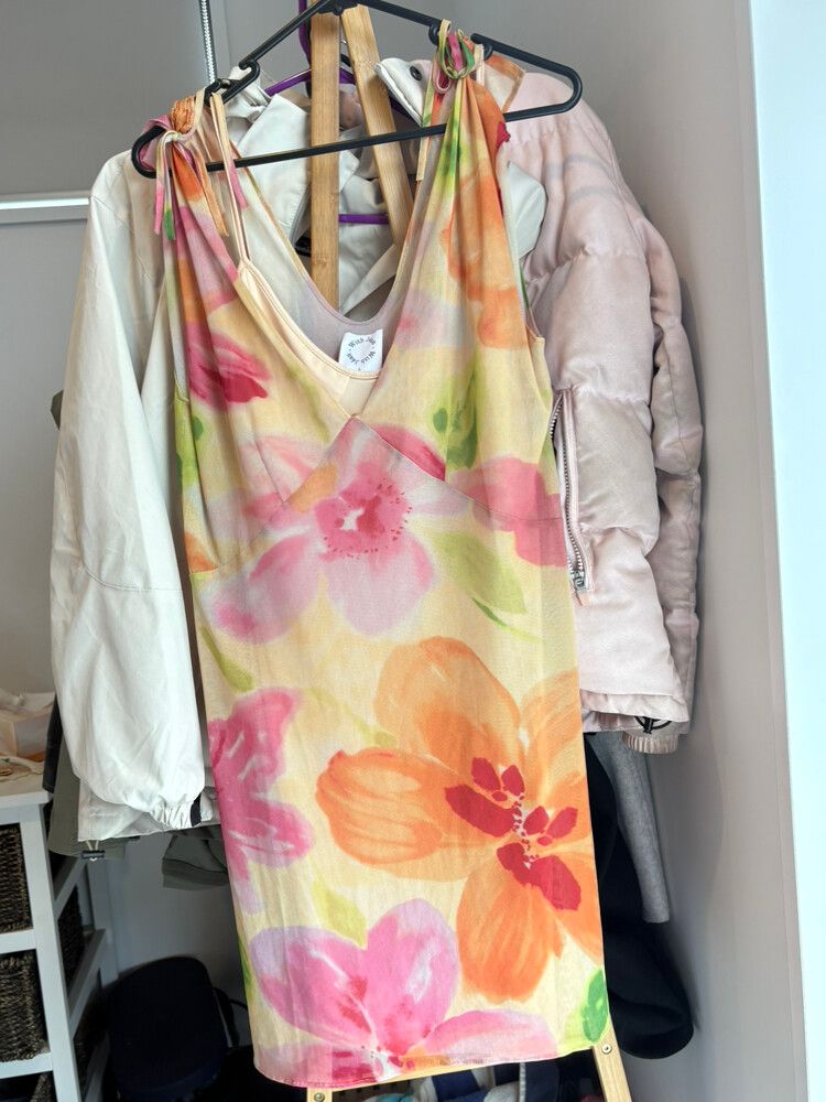 With Jean Floral Mini