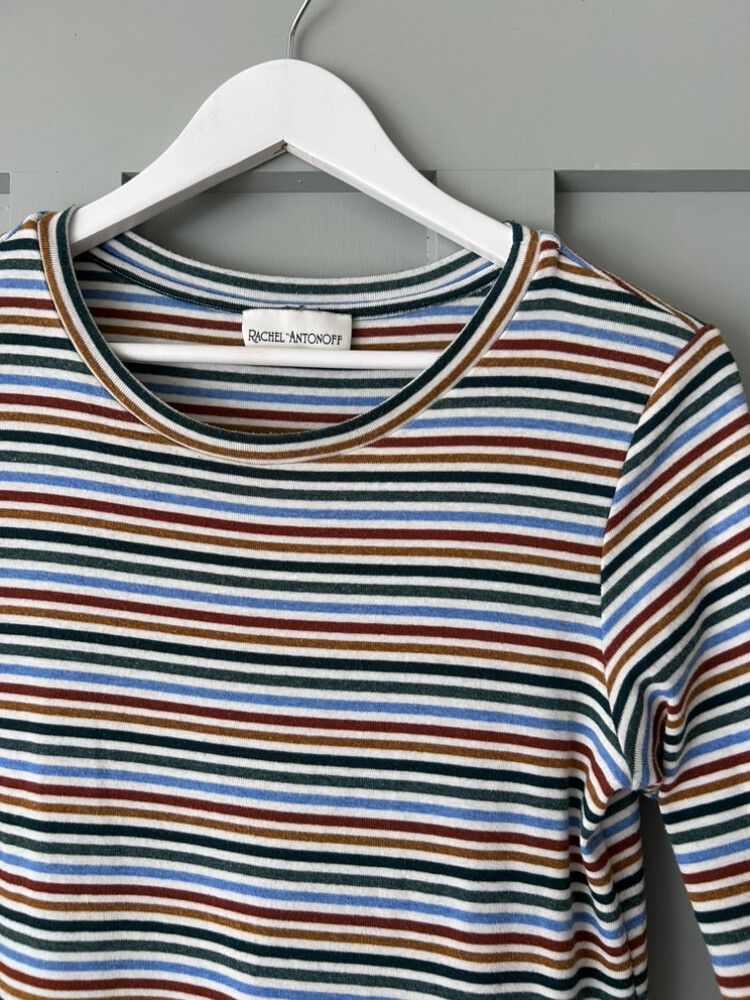 Rachel Antonoff Striped Midi Dress