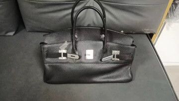 black togo retourne bag // jpg shoulder style// HAC hardware