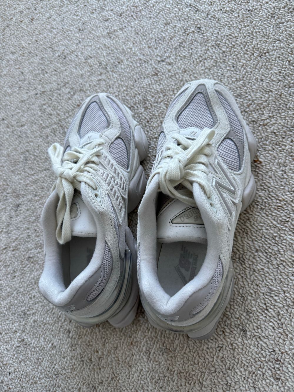 New Balance White 9060