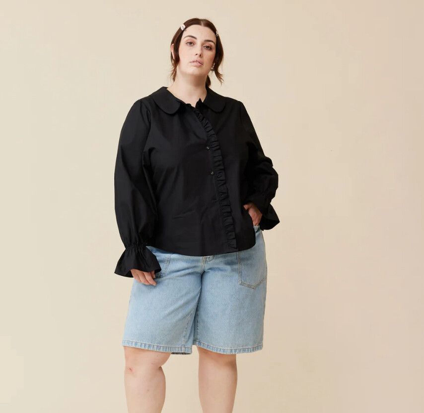 Sandler Ruffle Shirt