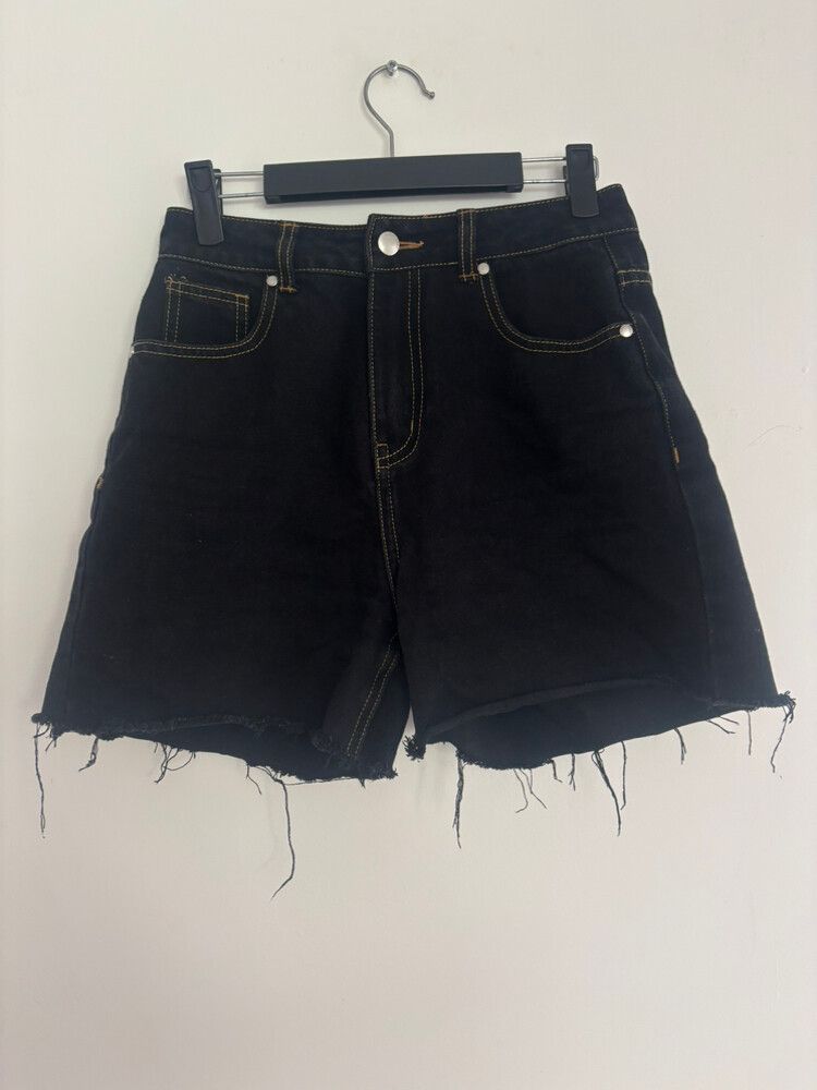 Sunnydand Black Denim Shorts