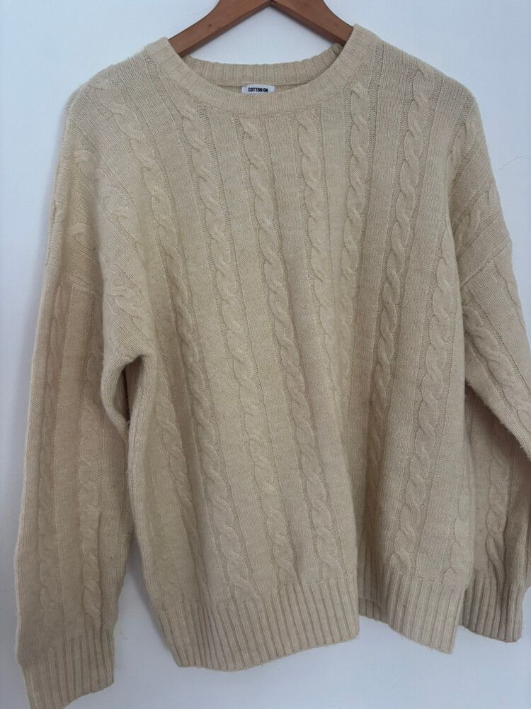 Beige Knit Jumper