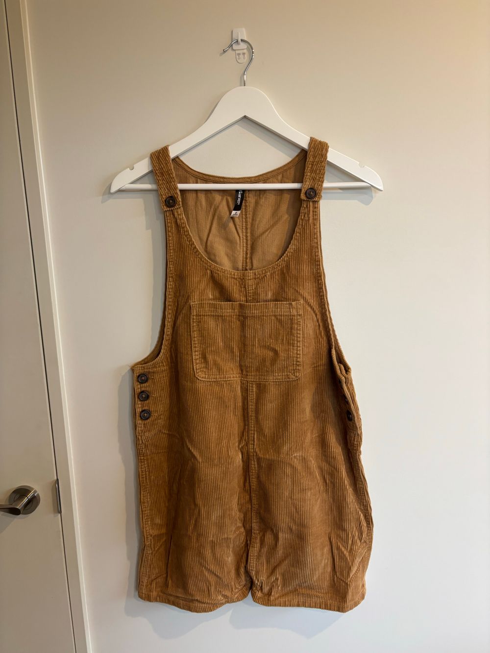 Garage Brown Corduroy Dress
