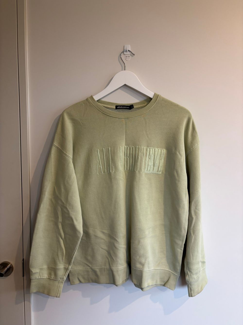 All About Eve Green Sweatshirt