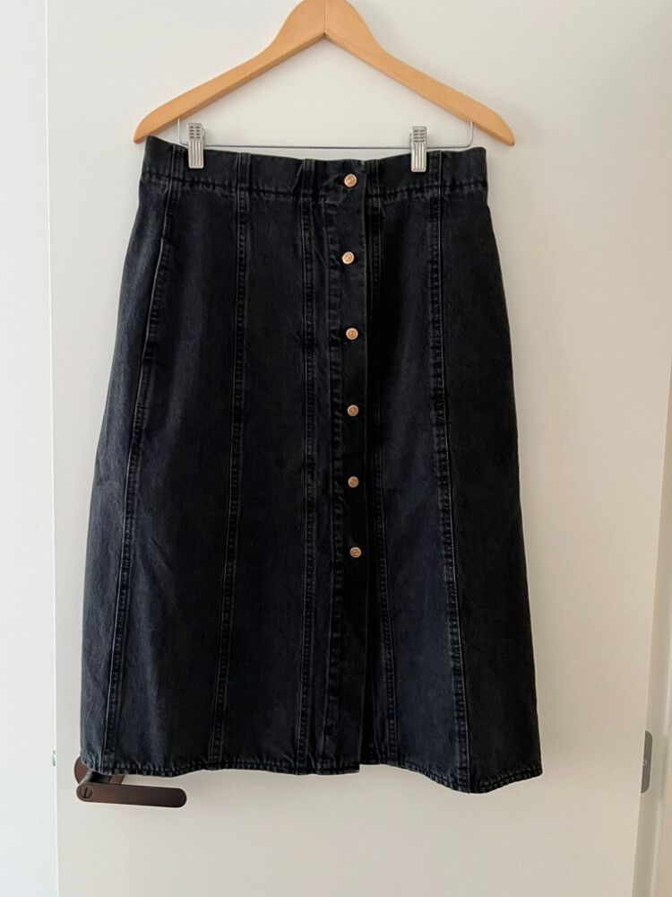 Scanlan Theodore denim skirt