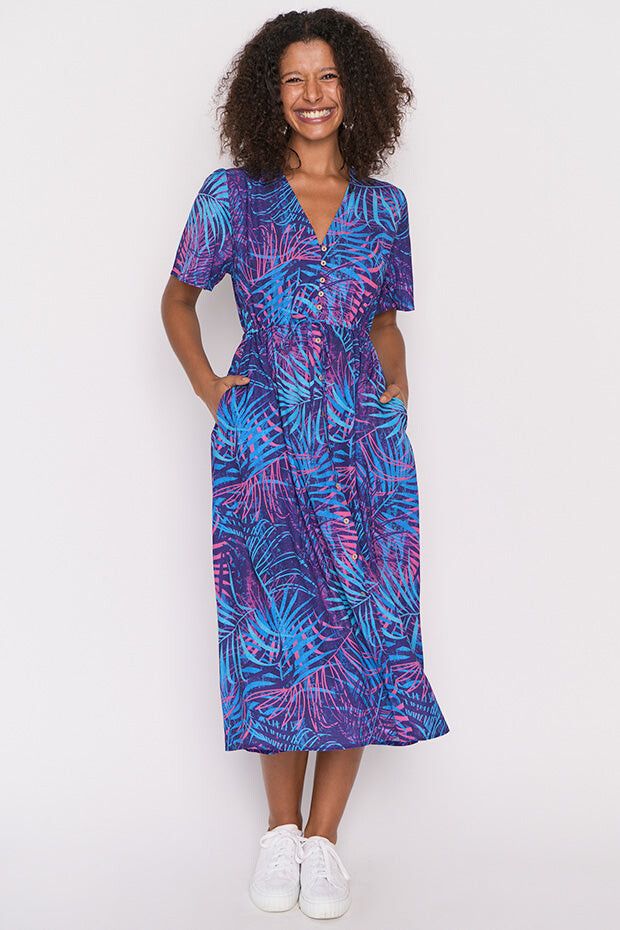 Little Party Dress - Little Party Dress Marley Luminous Leaves Dress on  Designer Wardrobe
