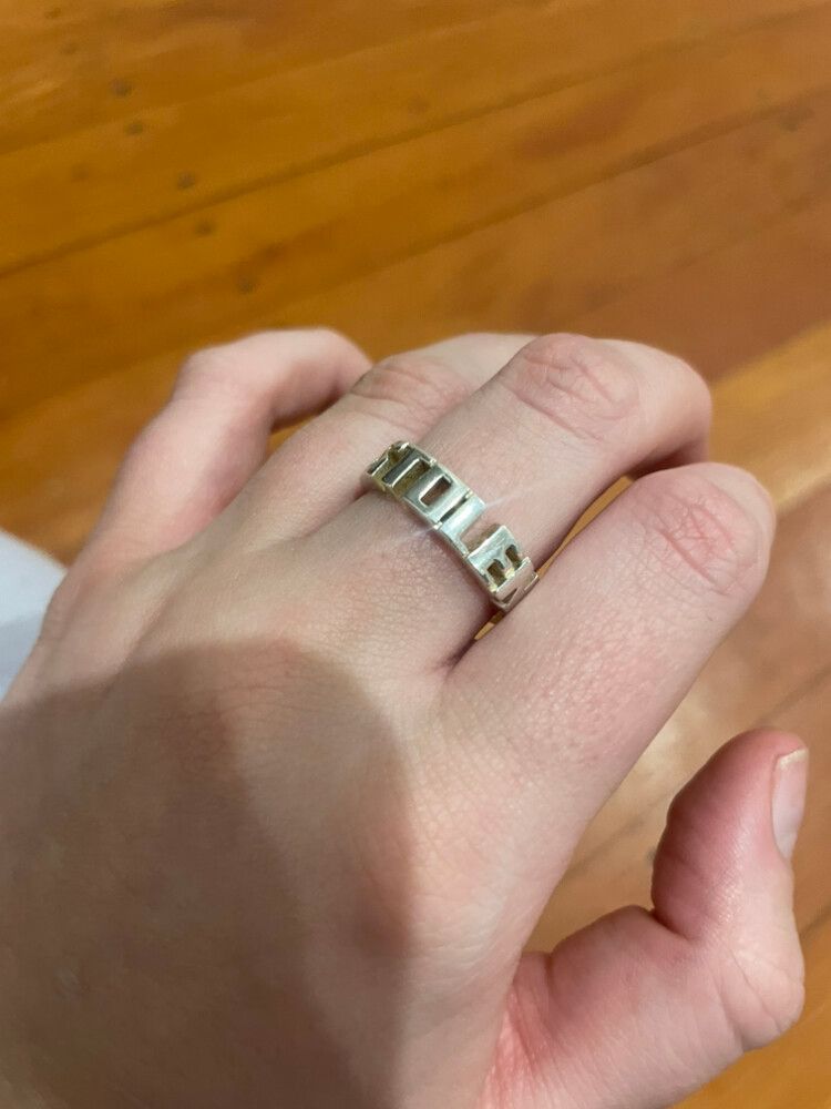 Stolen Girlfriends Club Block Ring