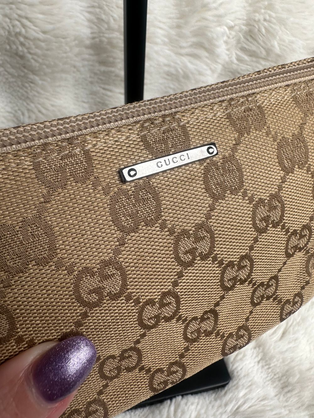 Gucci pochette bag nude/beige