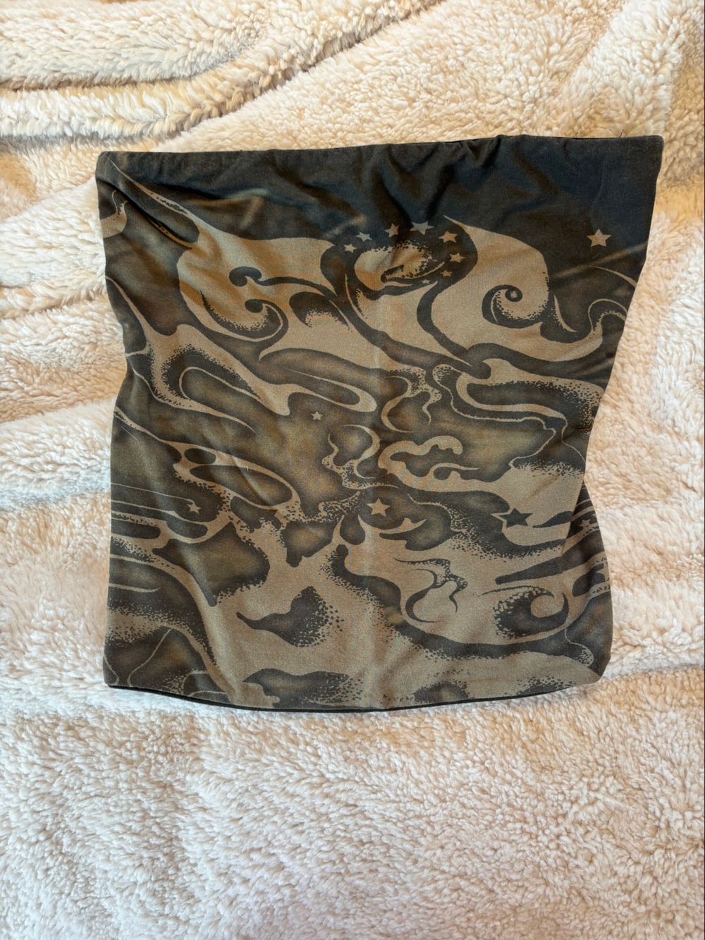 I AM GIA Camo Printed Tube Top