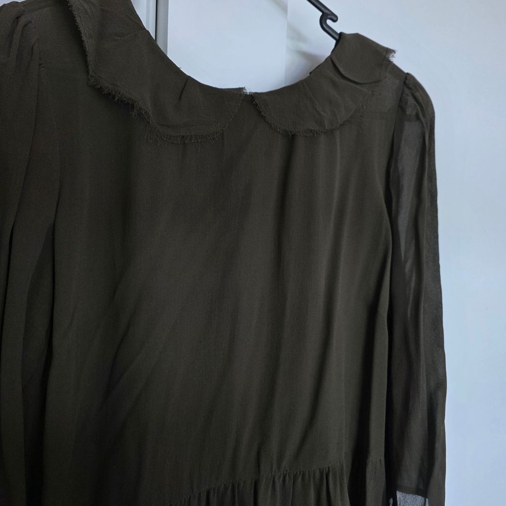 Helen cherry green dress