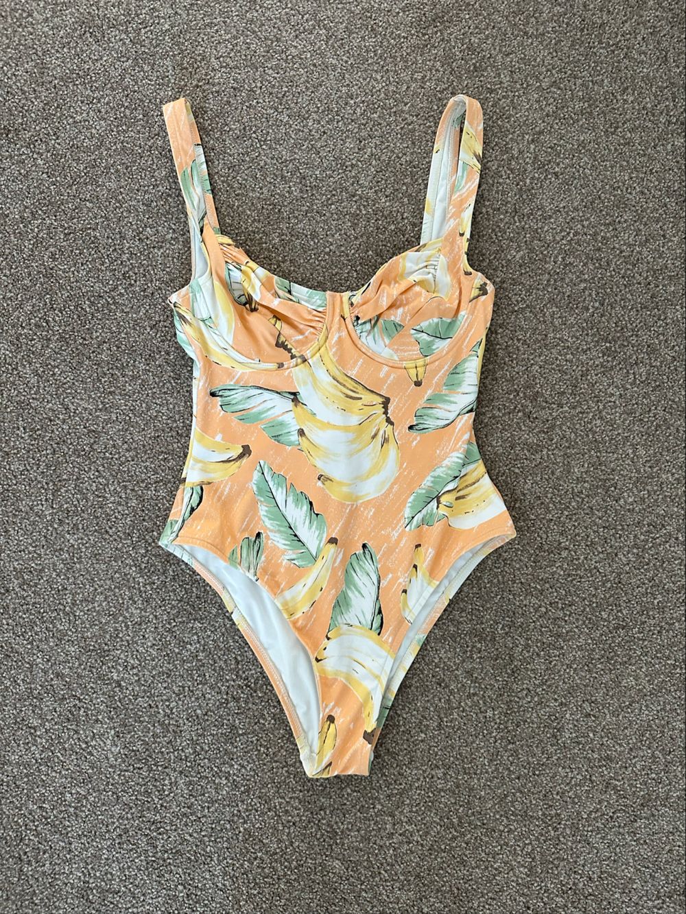 Zulu & Zephyr banana print one piece