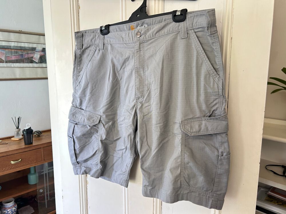 Carhartt Grey Cargo Shorts