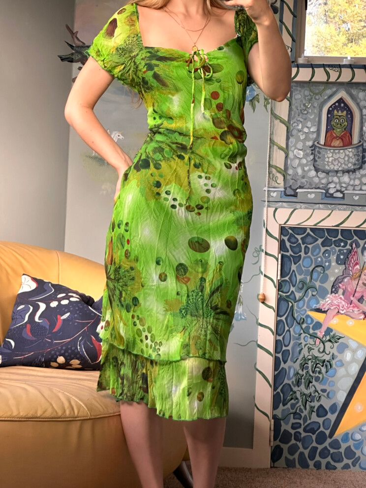 green pistachio dress Pistachio Green Dress