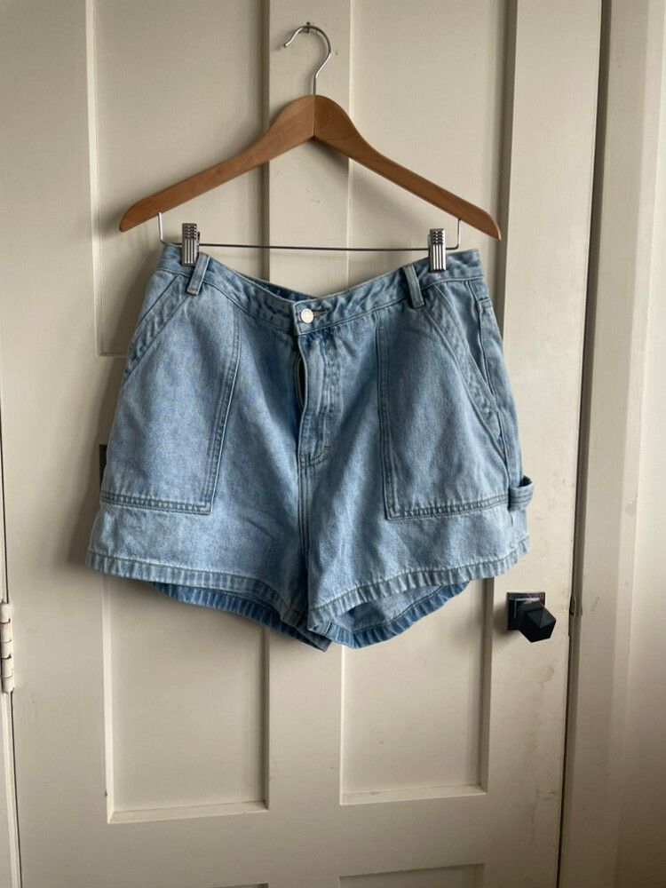 Glassons Blue Denim Shorts