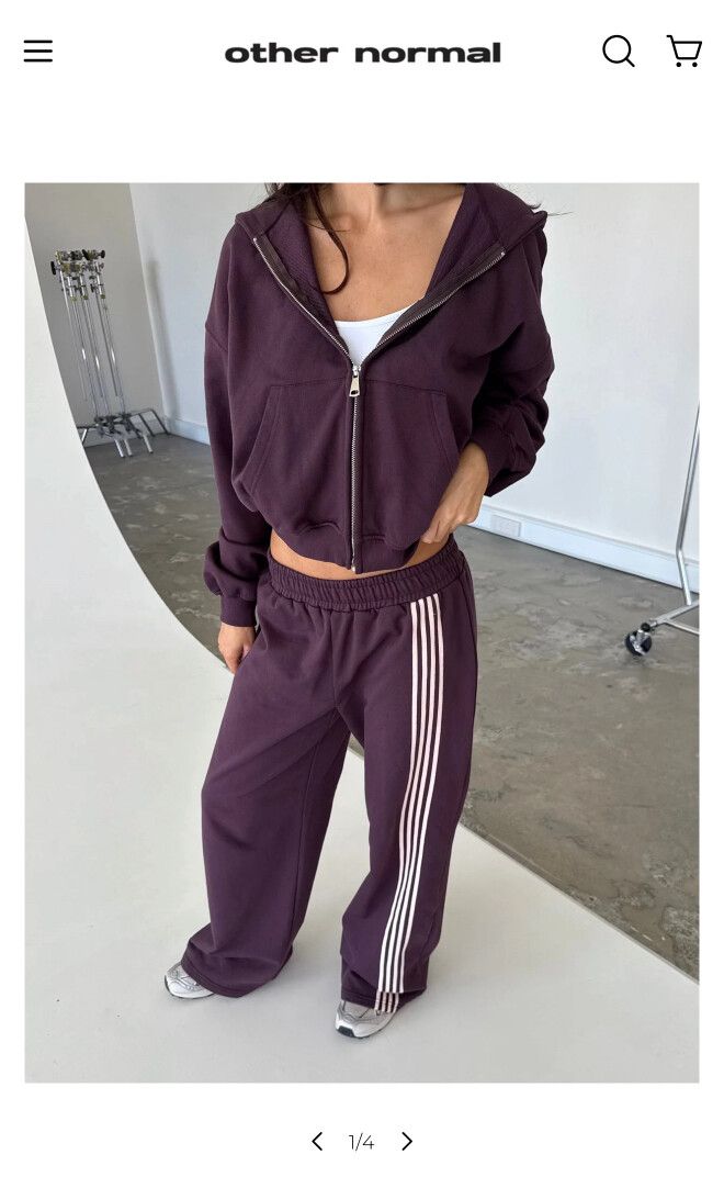 Other Normal Plum Hoodie