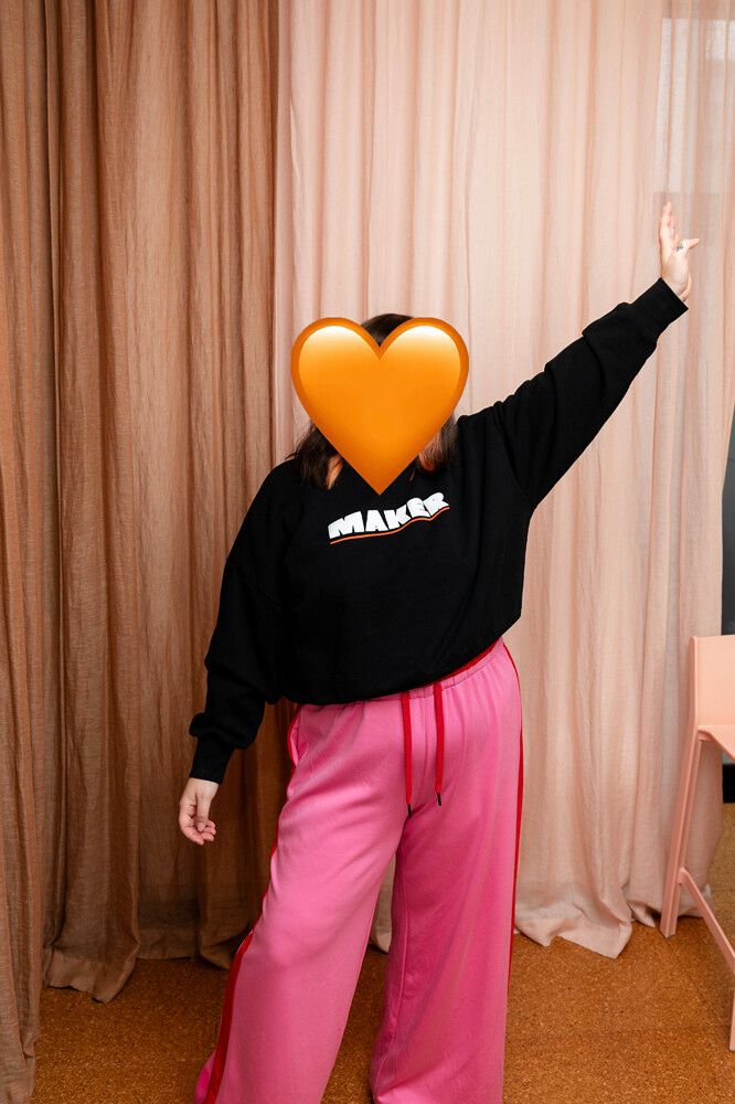 Charlo by Augustine Pink & Red Track Pants