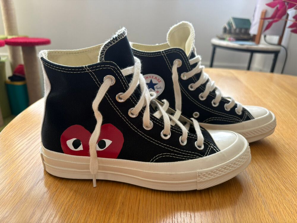 converse play comms des garçons