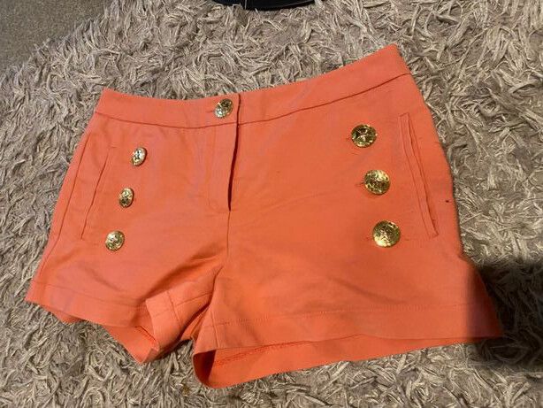Versace Orange Shorts