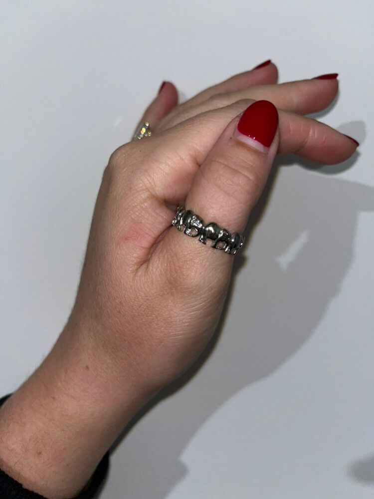 Sterling Silver Elephant Ring