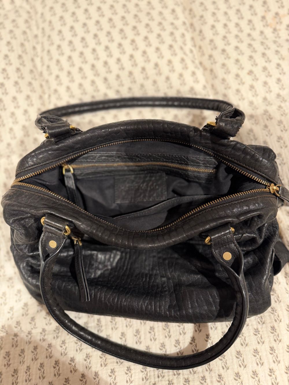 Harry & Co Black Leather Handbag