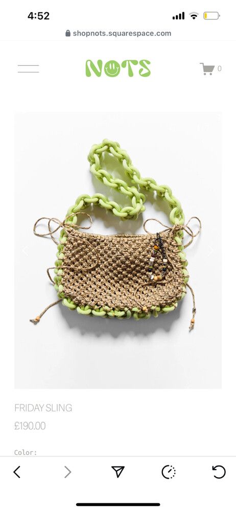 Nots Handmade Bag