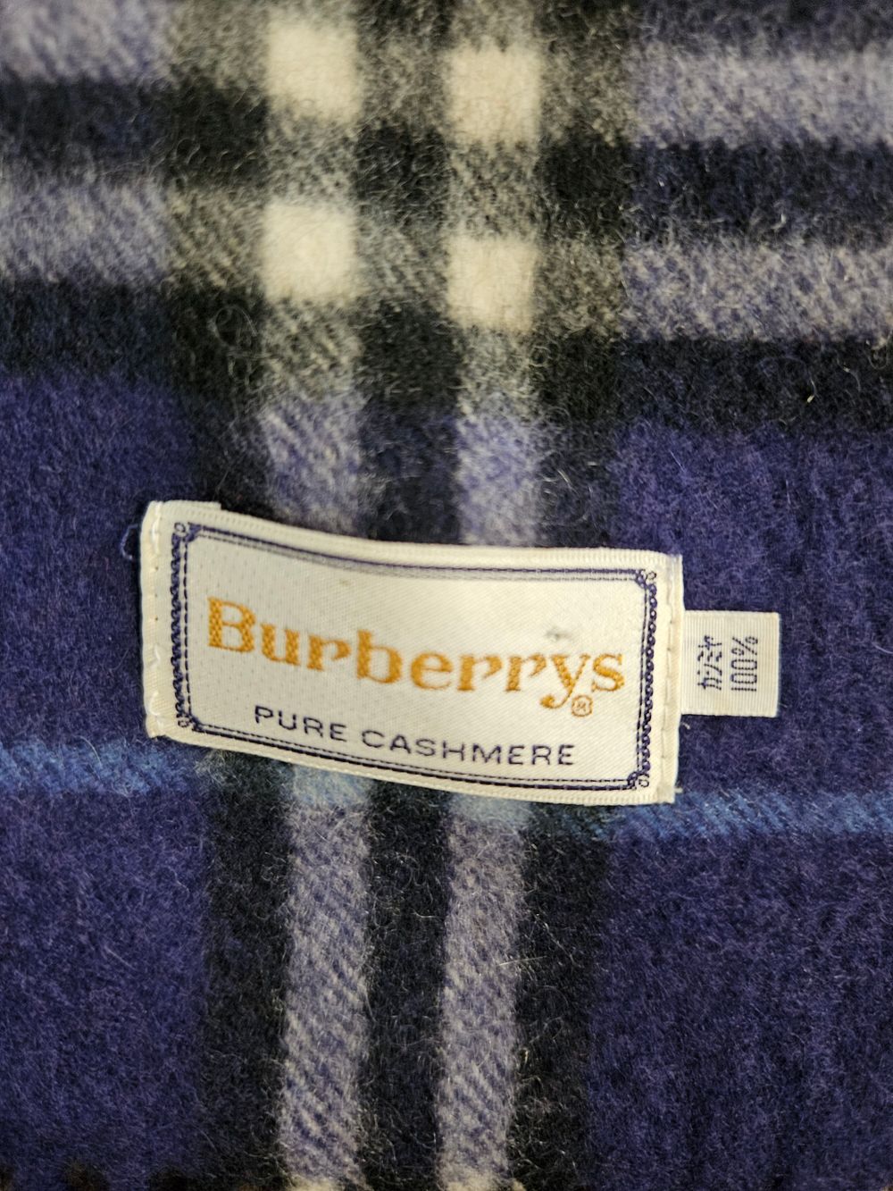 BURBERRY Unisex Classic Beige Nova Check Scarf Cashmere & LONG