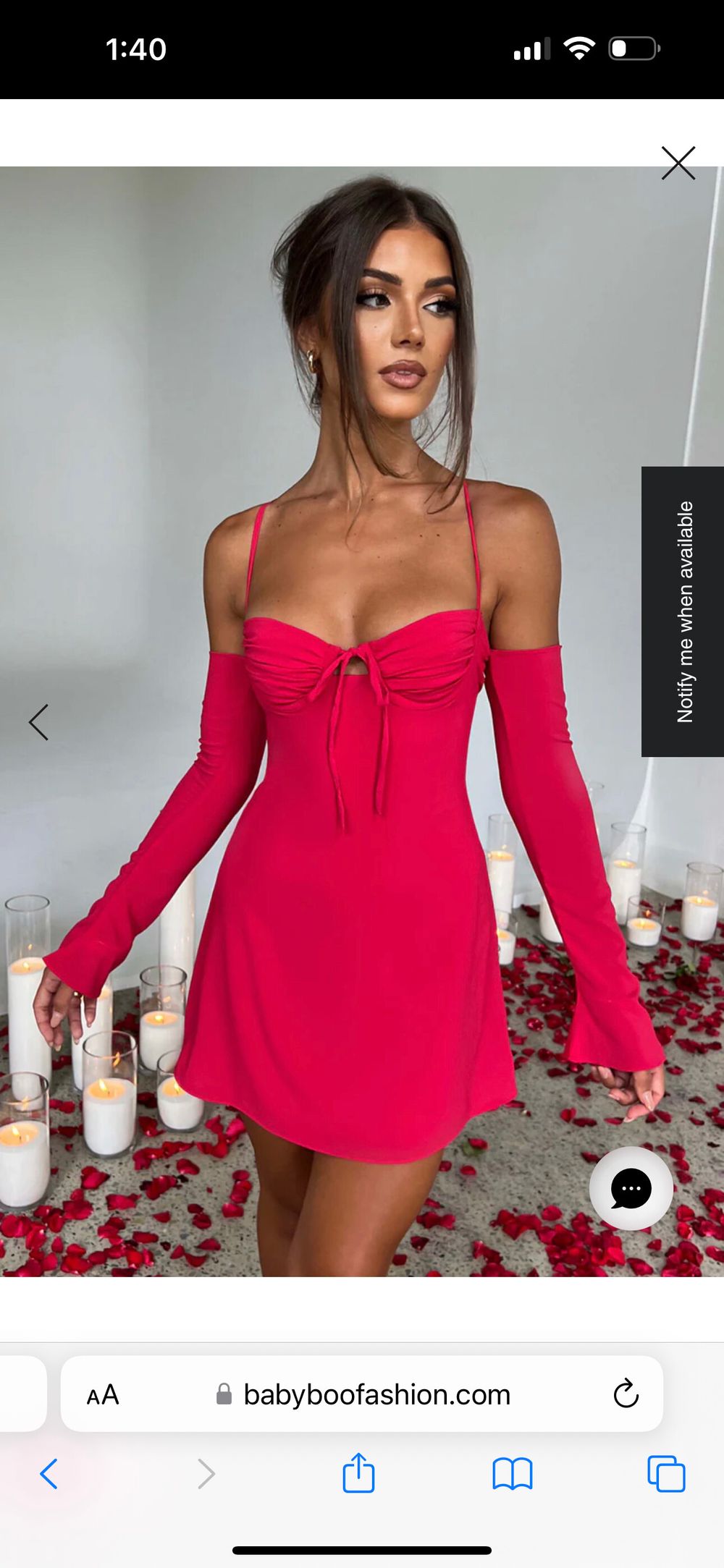 Babyboo Pink Fiona Mini Dress