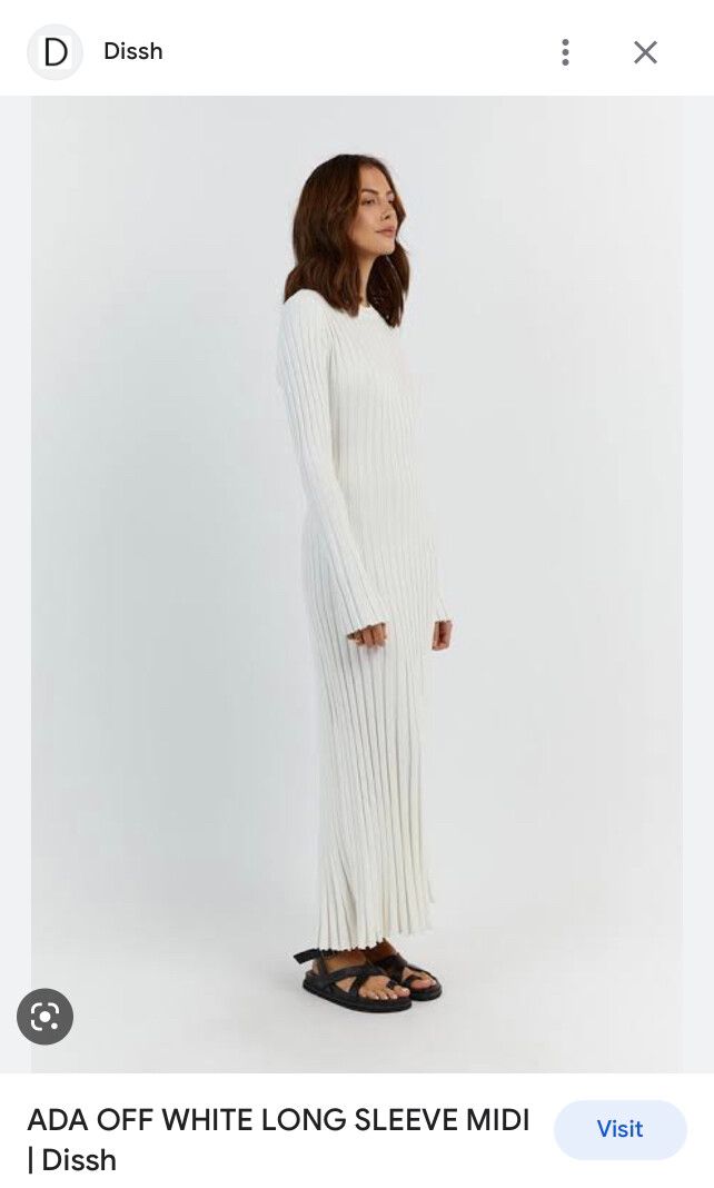 knee length dresses for ladies ABIGAIL WHITE HYBRID MIDI DRESS – DISSH