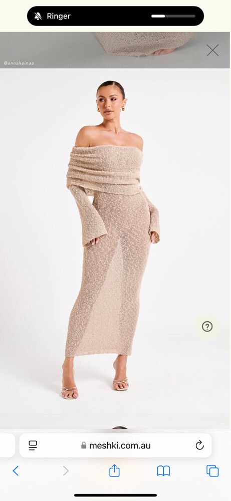 maxi dress ruched side Metallic Ruched Side Slit Lace Up Maxi Dress Pink / MEDIUM