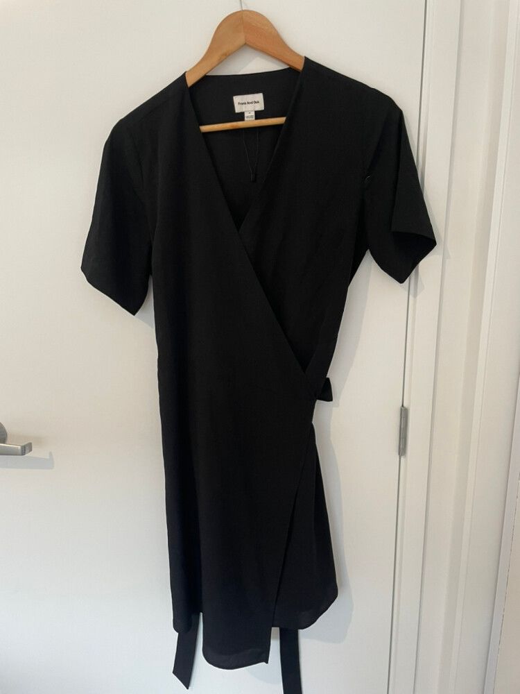 frank and oak - Frank and Oak Wrap Dress on Designer Wardrobe frank and oak - Frank and Oak Wrap Dress on Designer Wardrobe