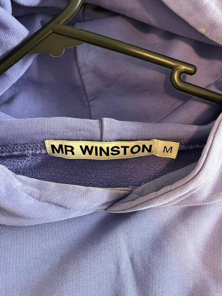 Mr Winston Purple Hoodie