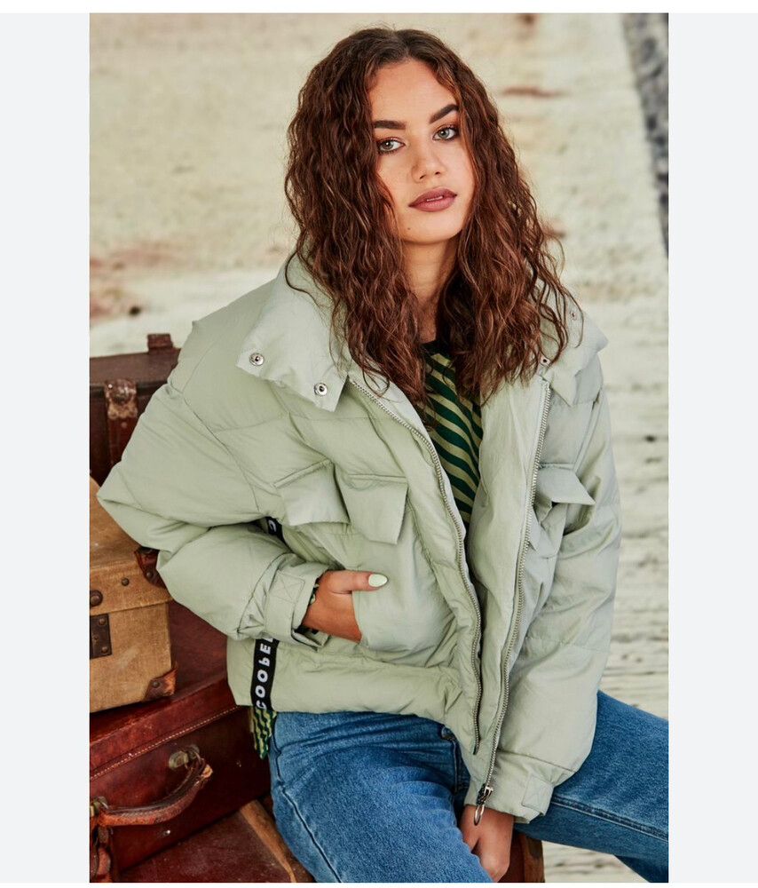 Trelise Cooper Sage Green Puffer