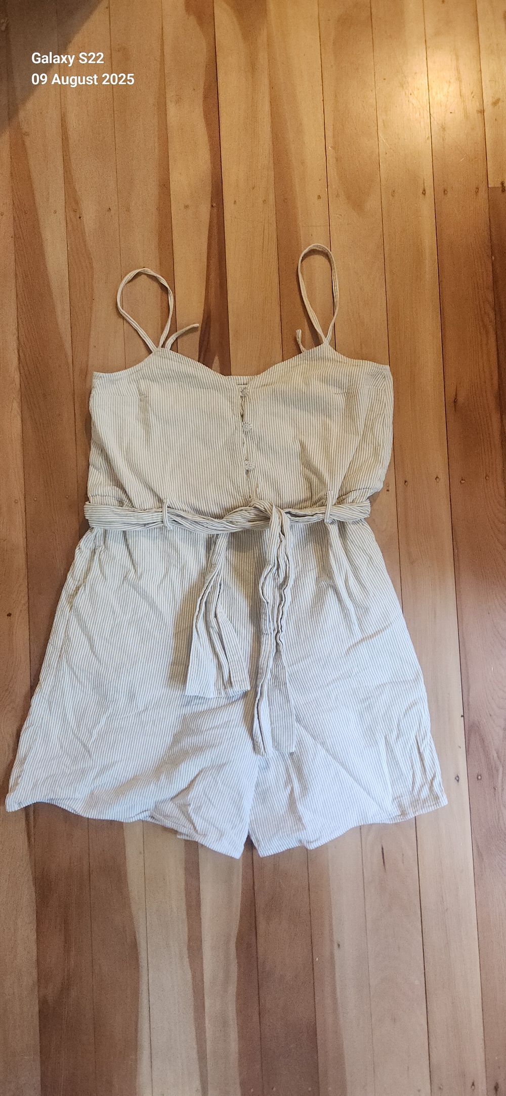 Kowtow Striped Playsuit