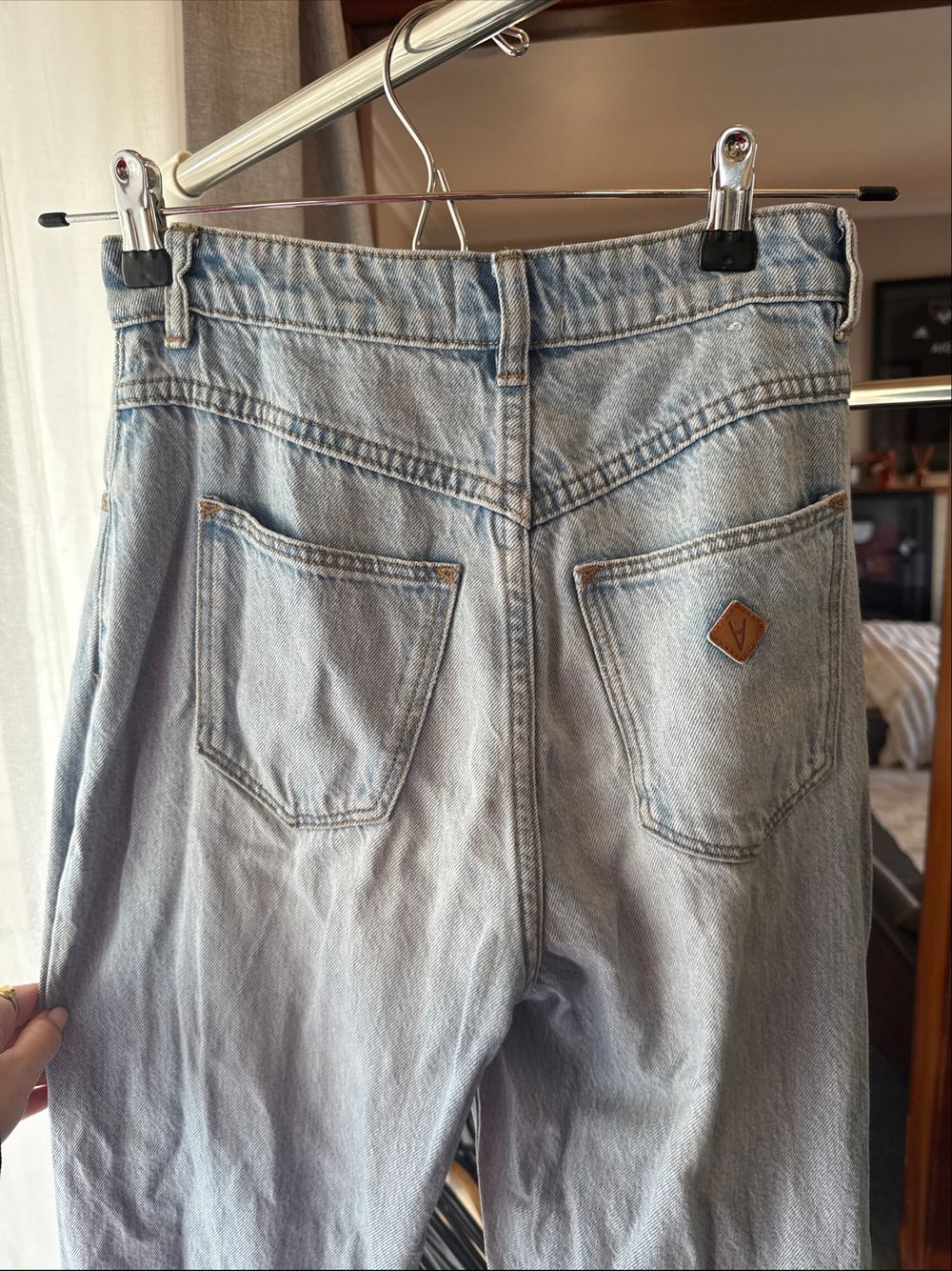 Abrand Blue Straight Leg Jeans