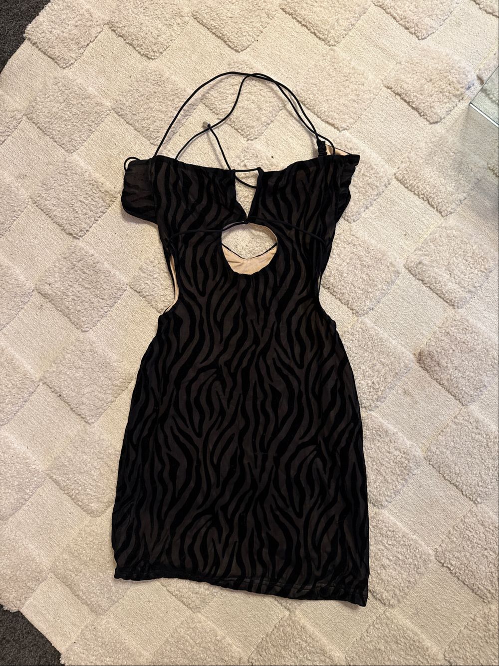 outcast black dress KATIYA MINI DRESS BLACK- OUTCAST – Rent My Dress main image 1