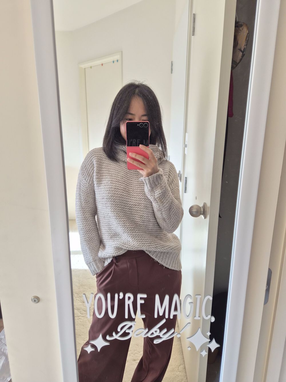Forever New Grey Turtle Neck Jumper