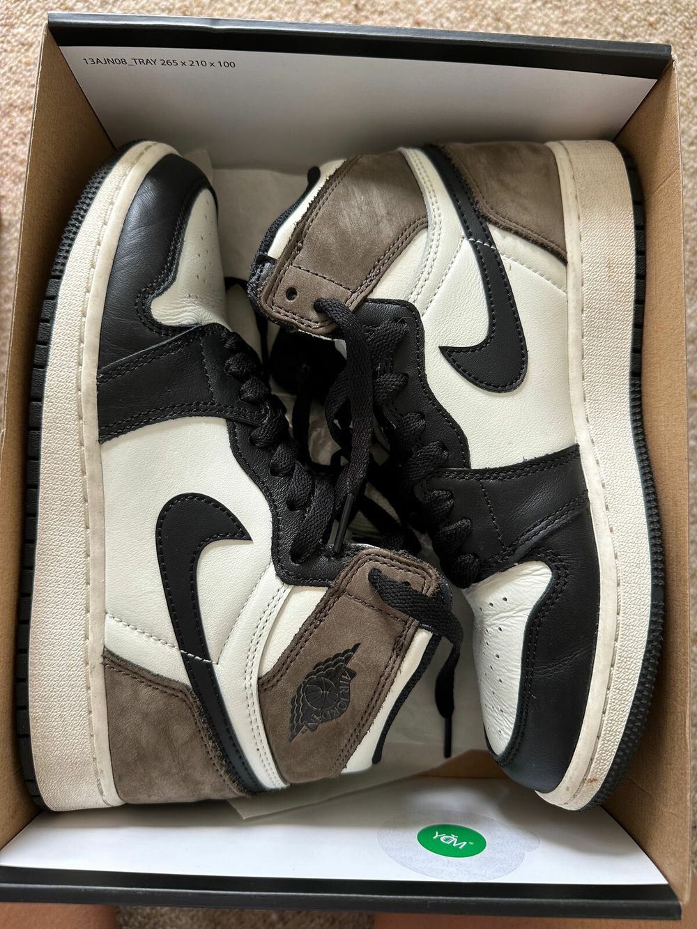 mocha jordan 1s womens